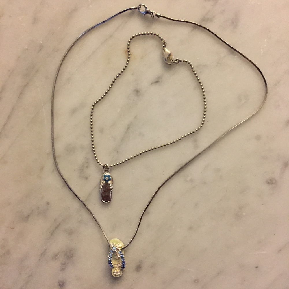 Sandal Necklace & Anklet Set